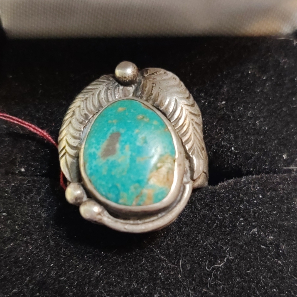 Handmade Turquoise Sterling Silver Ring